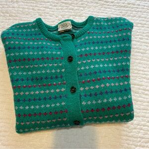 Laura Ashley Wool Knit Cardigan